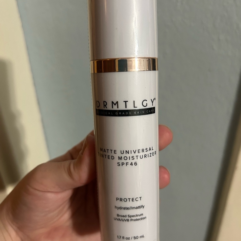 New! DRMTLGY Matte Universal Tinted Moisturizer SPF46